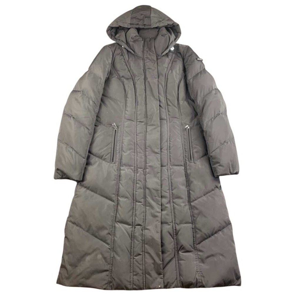 Calvin Klein Performance Chevron Coat Women S Gray Down Filled Puffer Leopard‎